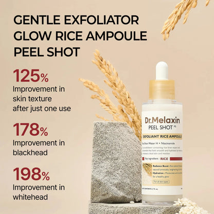PureMelaxin® - Peel Shot Glow Rice Bundle